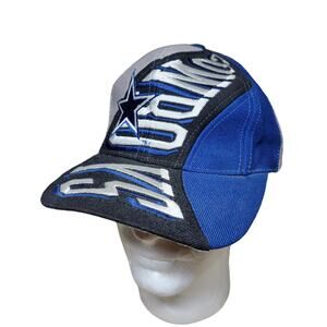 Vintage Dallas Cowboys Drew Pearson NFL Hat Cap Embroidered Rare Swirl SnapBack